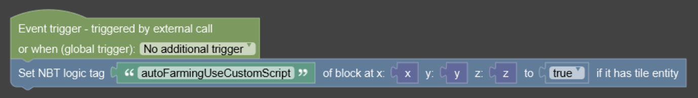 Block auto farming use custom script tag